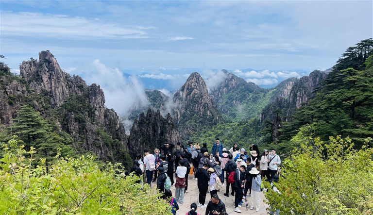 黃山：層巒聳翠，千松爭奇
